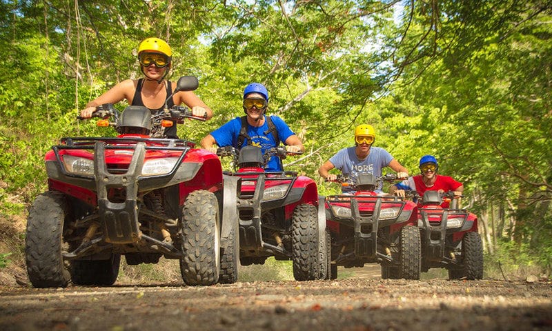 ATV's exploring the backroads of Guanacaste, Costa Rica