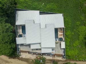 Drone view of Casa Carlayna in Playa Potrero, Guanacaste, Costa Rica.