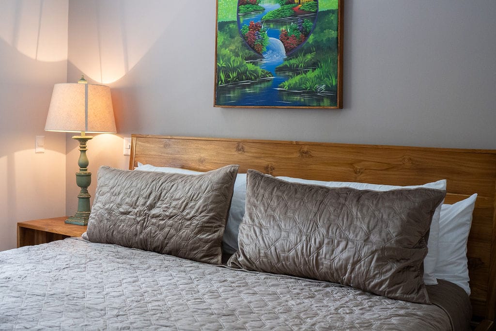 Bedroom in Casa Fenix with luxury amenities for your Costa Rica Vacation Home