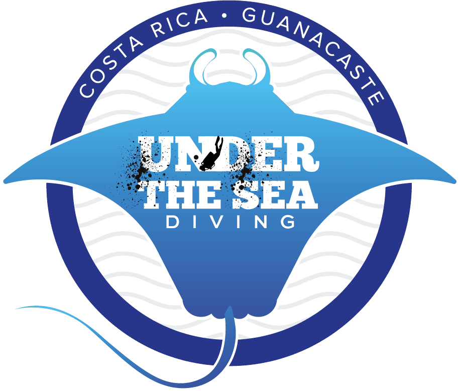 Under The Sea Diving Logo - The Best Scuba Diving in Costa Rica.